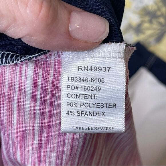 Tail Pink, Navy and White Tennis Tops, set of Two - Small - Picture 13 of 14